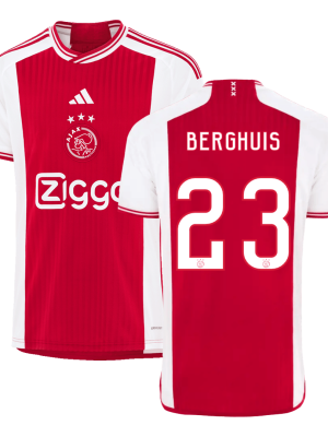 BERGHUIS #23 Ajax Home Soccer Jersey 2023/24