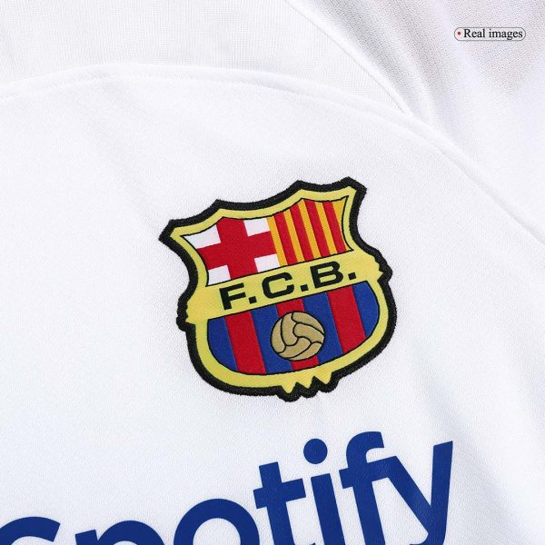 Barcelona Away Long Sleeve Soccer Jersey 2023/24