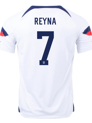 REYNA #7 USA Home Jersey World Cup 2022