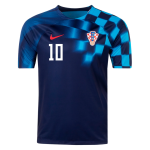 MODRI? #10 Croatia Away Jersey World Cup 2022