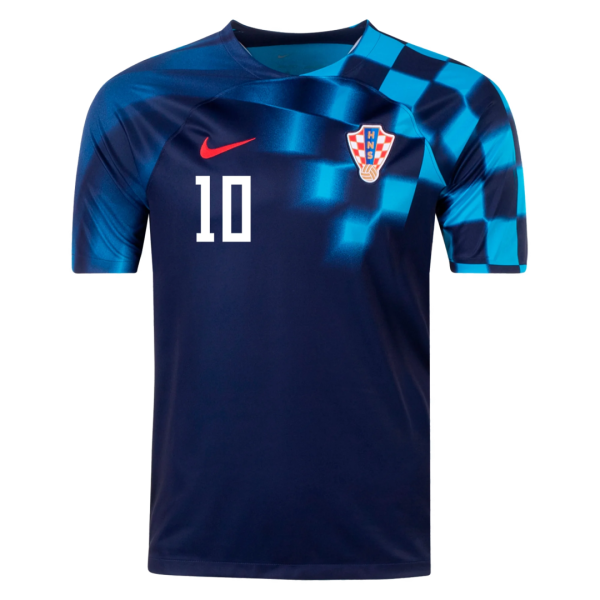 MODRI? #10 Croatia Away Jersey World Cup 2022