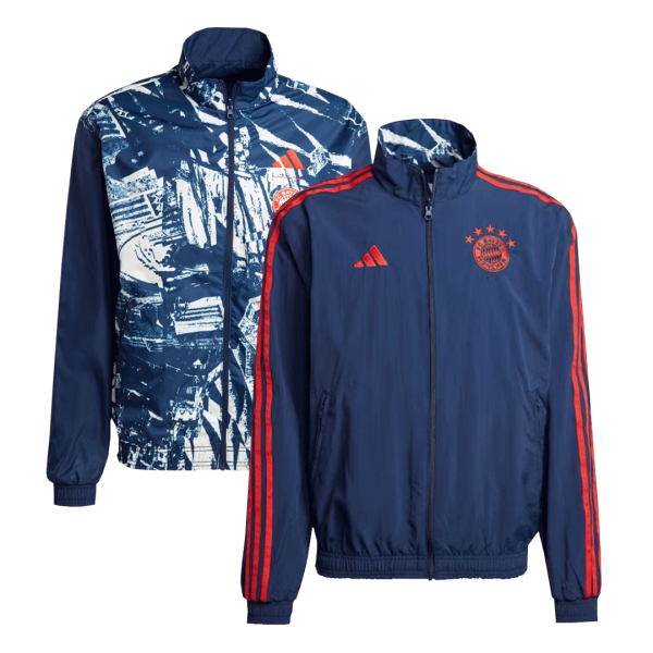 Bayern München Reversible Anthem Jacket 2023/24 Navy