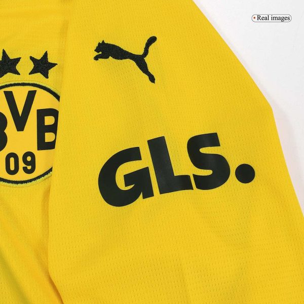 Borussia Dortmund Home Long Sleeve Soccer Jersey 2023/24