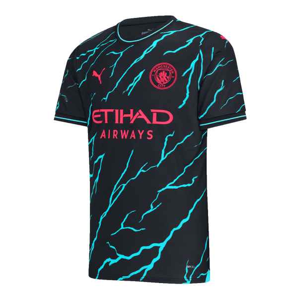 DE BRUYNE #17 Manchester City Third Away Jersey 2023/24