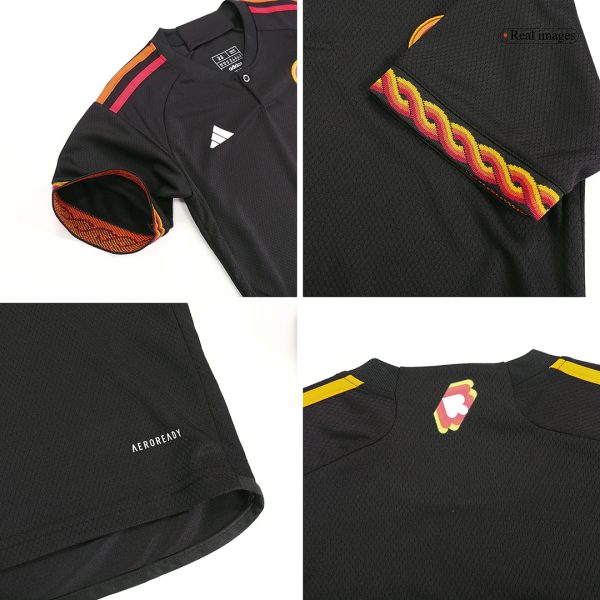 Roma Third Away Kids Soccer Jerseys Kit 2023/24