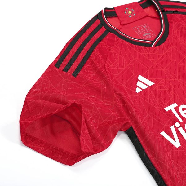 Manchester United Home Authentic Jerseys Kit 2023/24