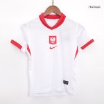 Poland Home Kids Soccer Jerseys Kit EURO 2024