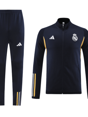 Real Madrid Jacket Tracksuit 2023/24 Navy