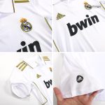 Real Madrid Home Kids Soccer Jerseys Kit 2011/12