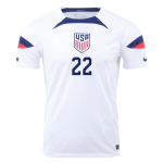 YEDLIN #22 USA Home Jersey World Cup 2022