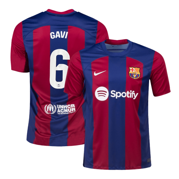 GAVI #6 Barcelona Home Jersey 2023/24