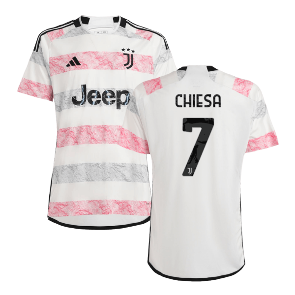 CHIESA #7 Juventus Away Soccer Jersey 2023/24