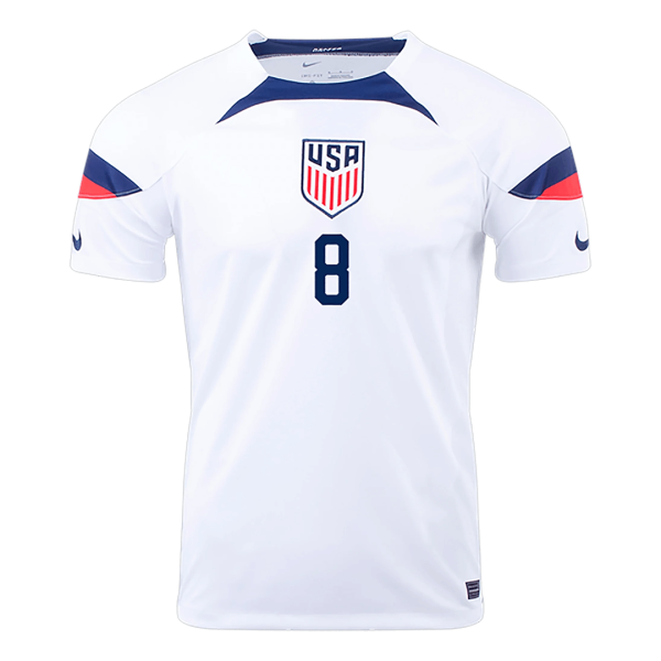 McKENNIE #8 USA Home Jersey World Cup 2022