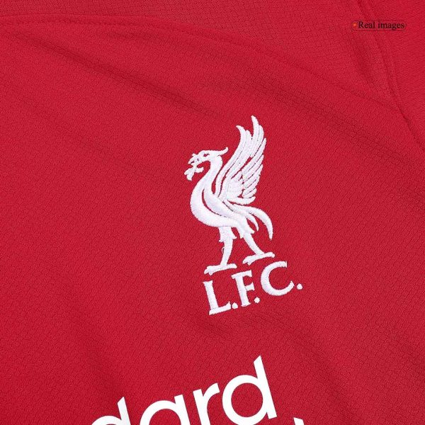 VIRGIL #4 Liverpool Home Soccer Jersey 2023/24