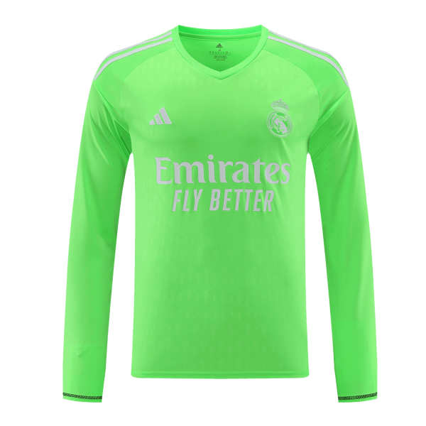 Real Madrid Goalkeeper Long Sleeve Soccer Jersey 2023/24