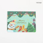 1 Pcs Random Style Personalized Christmas Greeting Card