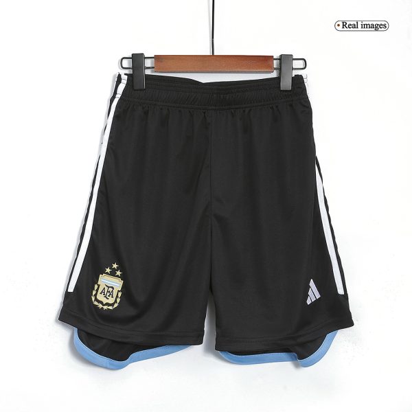 Argentina Home Soccer Shorts 2022 - Three Stars