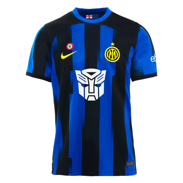 Inter Milan X Transformers Home Soccer Jersey 2023/24