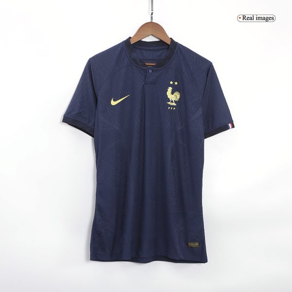 France Home Authentic Jersey World Cup 2022- Final Edition