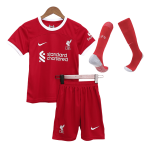 Liverpool Home Kids Jerseys Full Kit 2023/24