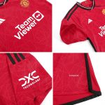 Manchester United Home Kids Jerseys Kit 2023/24