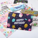 1 Pcs Random Style Personalized Birthday Greeting Card