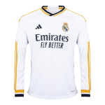 Real Madrid Home Long Sleeve Soccer Jersey 2023/24