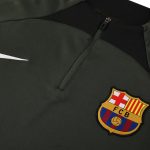 Barcelona 1/4 Zip Tracksuit 2023/24 Dark Green