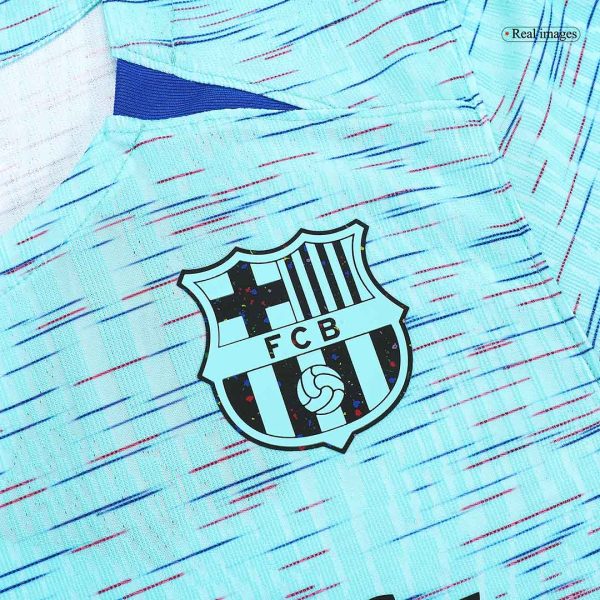 Barcelona Third Away Authentic Soccer Jersey 2023/24