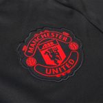 Manchester United 1/4 Zip Tracksuit 2023/24 Kids Black