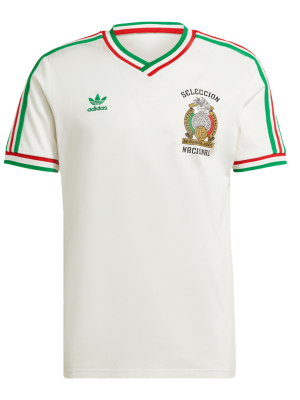 Mexico Remake Soccer Jersey 1985 White