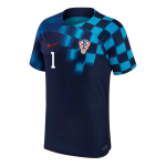 LIVAKOVI? #1 Croatia Away Jersey World Cup 2022