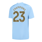 CHAMPIONS #23 Manchester City Home Jersey 2023/24