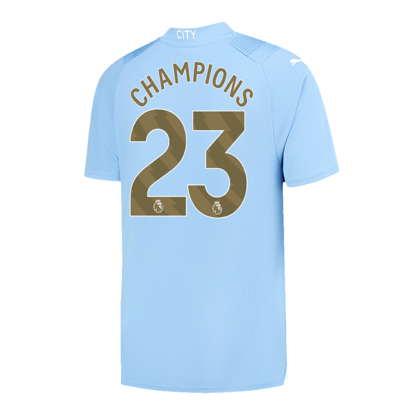 CHAMPIONS #23 Manchester City Home Jersey 2023/24