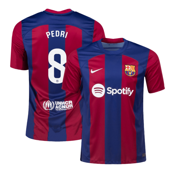 PEDRI #8 Barcelona Home Jersey 2023/24