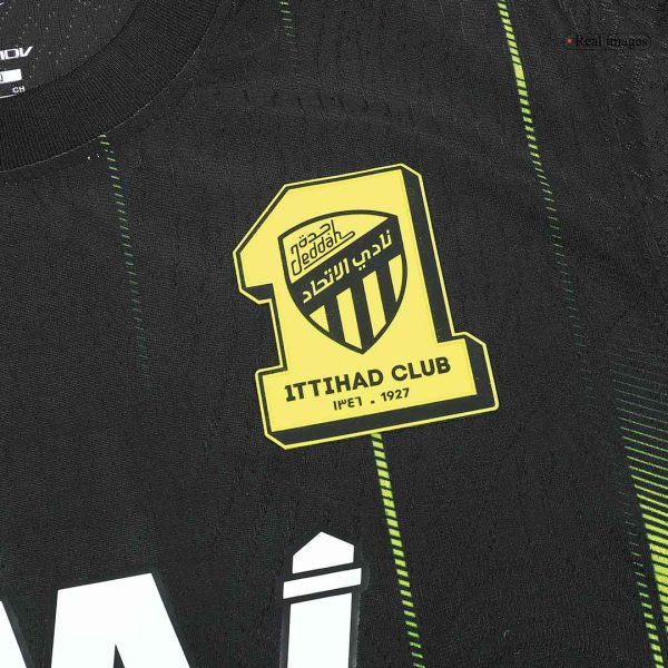 Al Ittihad Saudi Third Away Authentic Soccer Jersey 2023/24