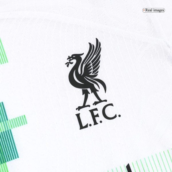 VIRGIL #4 Liverpool Away Authentic Soccer Jersey 2023/24