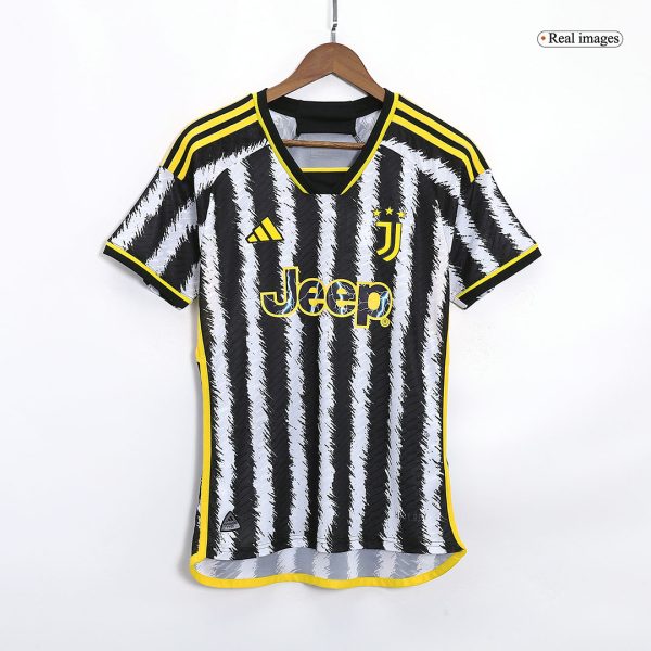 POGBA #10 Juventus Home Authentic Soccer Jersey 2023/24