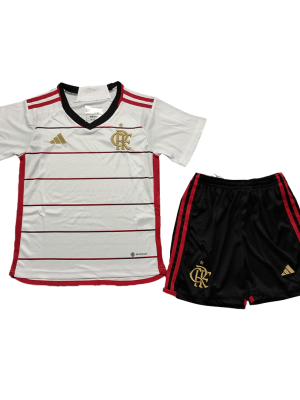 CR Flamengo Away Kids Jerseys Kit 2023/24