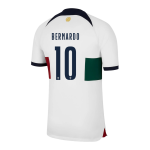 BERNARDO #10 Portugal Away Jersey World Cup 2022