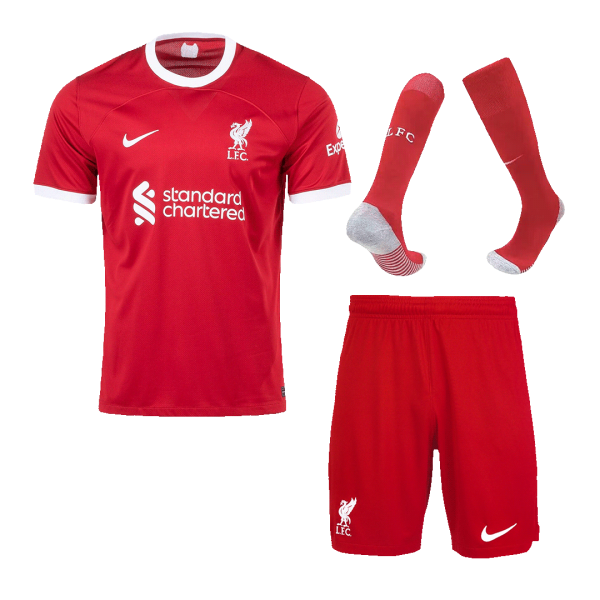 Liverpool Home Jerseys Full Kit 2023/24