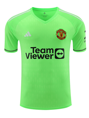 Manchester United Goalkeeper Soccer Jersey 2023/24 Green