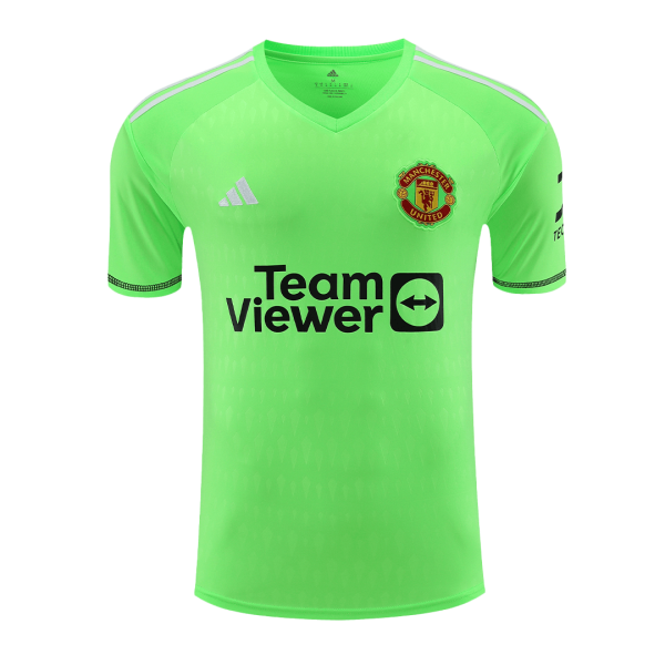 Manchester United Goalkeeper Soccer Jersey 2023/24 Green