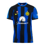 DUMFRIES #2 Inter Milan Home Soccer Jersey 2023/24