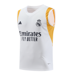 Real Madrid Pre-Match Sleeveless Top 2023/24 White