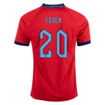 FODEN #20 England Away Jersey World Cup 2022