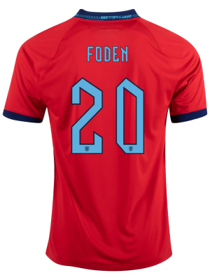 FODEN #20 England Away Jersey World Cup 2022