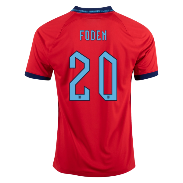 FODEN #20 England Away Jersey World Cup 2022