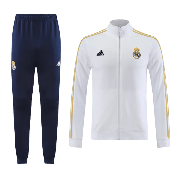 Real Madrid Jacket Tracksuit 2023/24 White