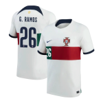 G.RAMOS #26 Portugal Away Jersey World Cup 2022